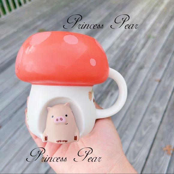 5/$100 starbucks baby boar mushroom home 12 oz - Picture 4 of 7